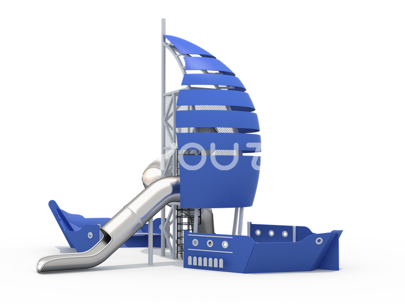 帆船主题无动力儿童游乐设备